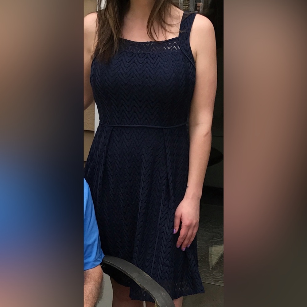 Blue Heidi Weisel Dress Size 4